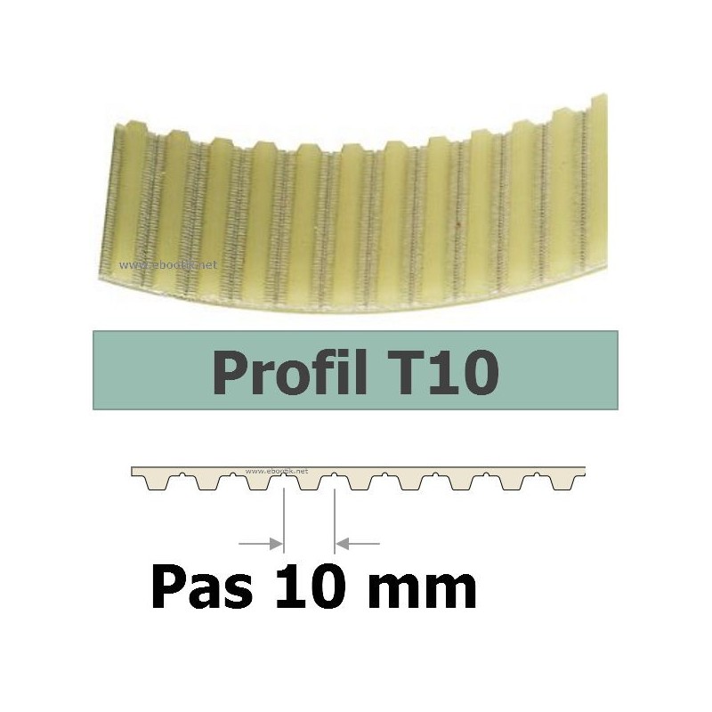 COURROIE CRANTEE 410T10/32 mm COURROIE CRANTEE 410T10/32 mm
