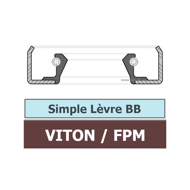 15.87X31.75X6.35 BB FPM/VITON