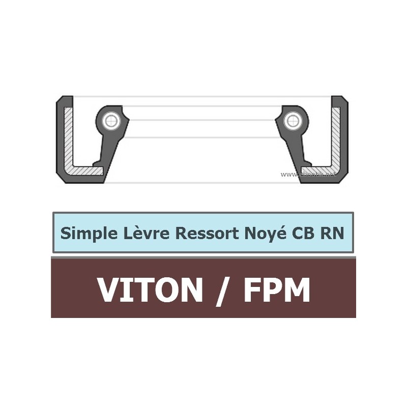 39X54X10 CB RN FPM/VITON