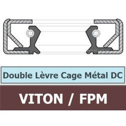 60X80X13 DC FPM/VITON