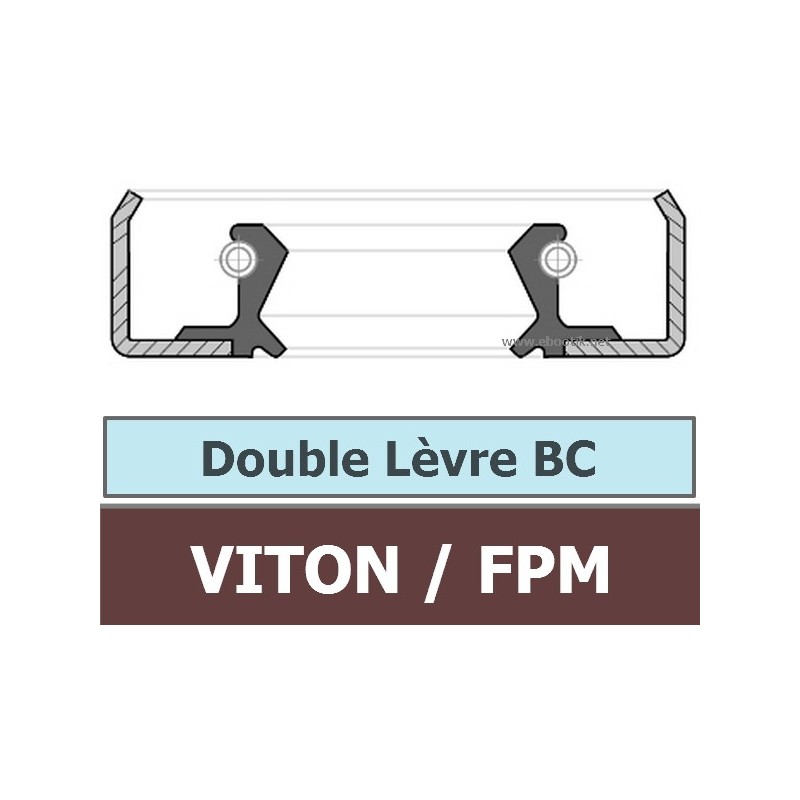105X120X8 BC FPM/VITON 105X120X8 BC FPM/VITON