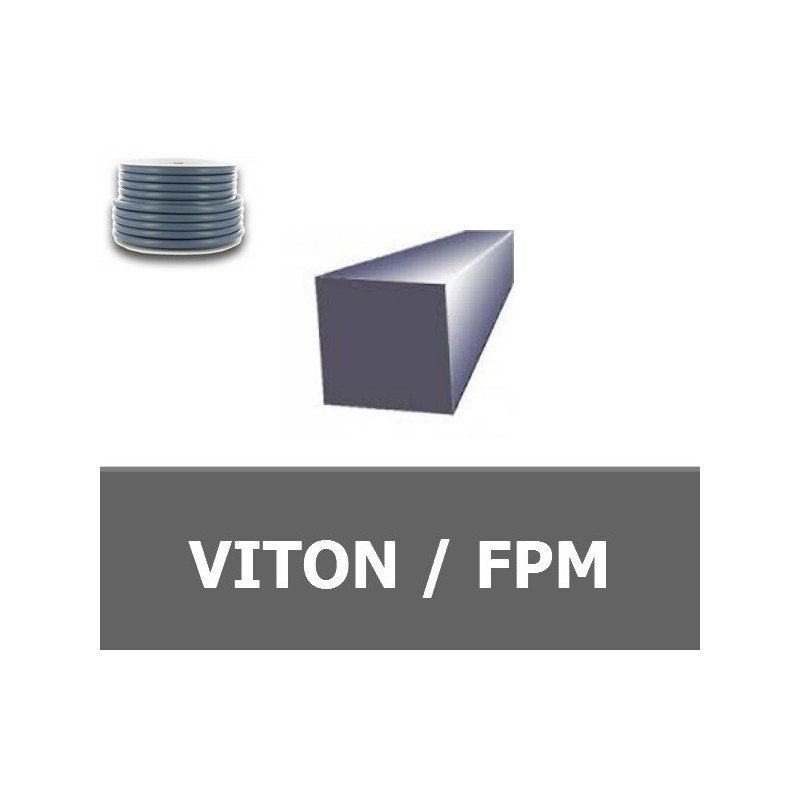 CARRE 5.00 mm FPM/VITON