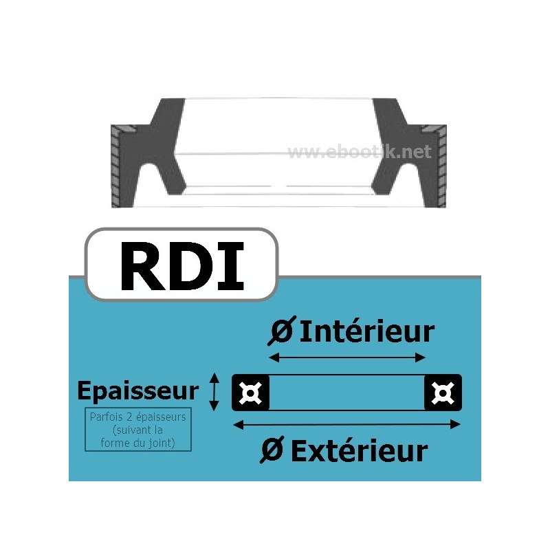 JOINT RACLEUR 15X25X5/7 RDI 490 JOINT RACLEUR 15X25X5/7 RDI 490