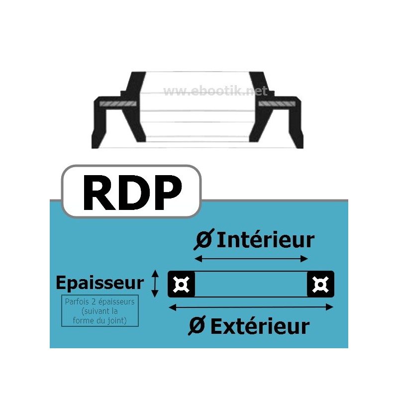 JOINT RACLEUR 22X32X8 RDP SP 490 JOINT RACLEUR 22X32X8 RDP SP 490