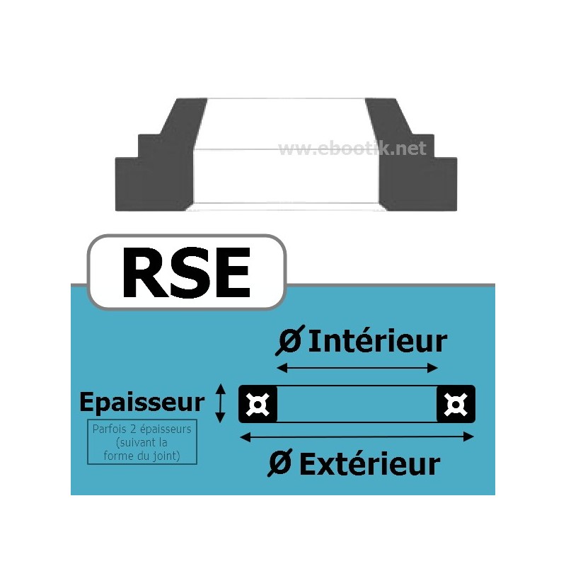 JOINT RACLEUR 25X33.5X3.6/7 RSE 696 FPM 