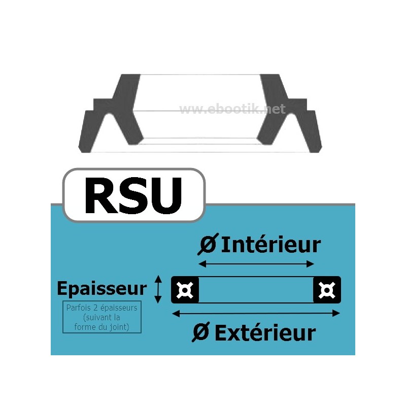 JOINT RACLEUR 100X108X6/4 RSU 696 FPM 