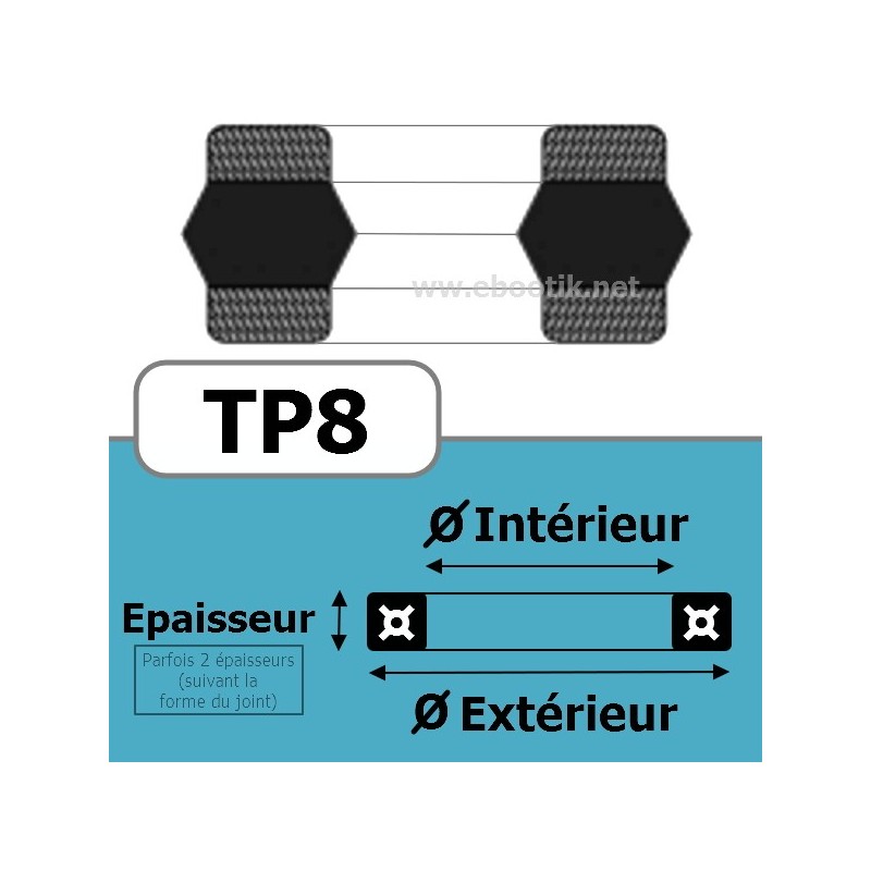 50x35x19 TP8 NBR