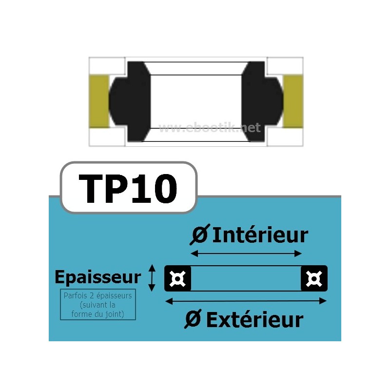 50x36x9 TP10 BRN