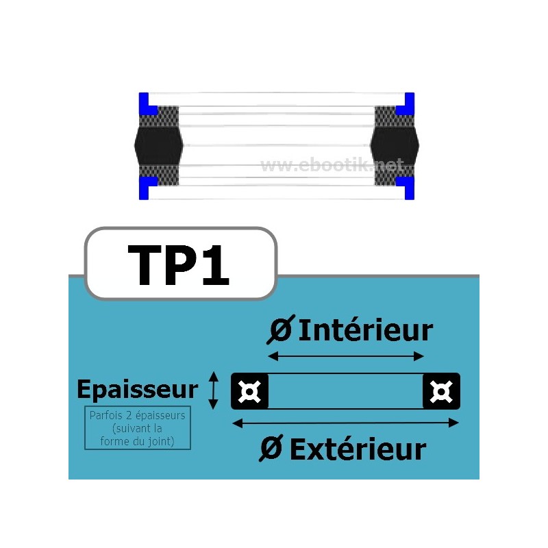 100x86x22.5x5.2 TP1 FPM / VITON 100x86x22.5x5.2 TP1 FPM / VITON