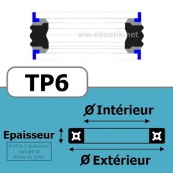 114.30x88.90x44.45x12.7 TP6 NBR