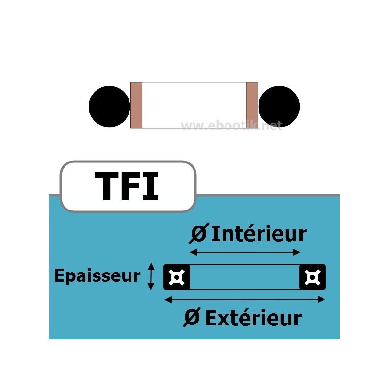 16x22.2x3.2 TFI BRV 16x22.2x3.2 TFI BRV