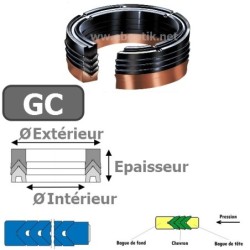 CHEVRON 50x66x25/26 (1-2-1)