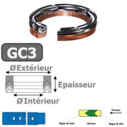 CHEVRON 76.20x95.25x17.5