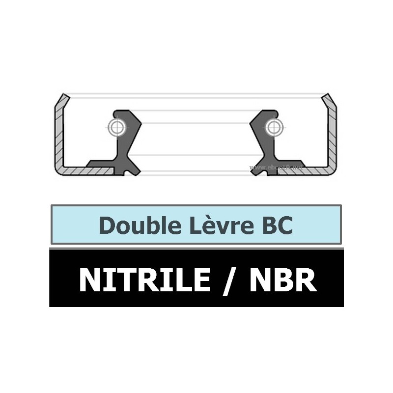 15x29.6x4 BC NBR BLEU 15x29.6x4 BC NBR BLEU
