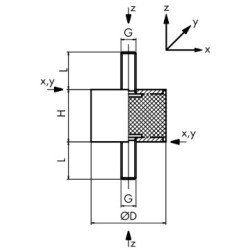 PLOT MALE/MALE 6x7 M3