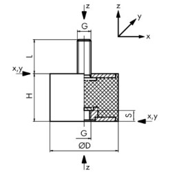 PLOT MALE/FEMELLE 10x8 M4