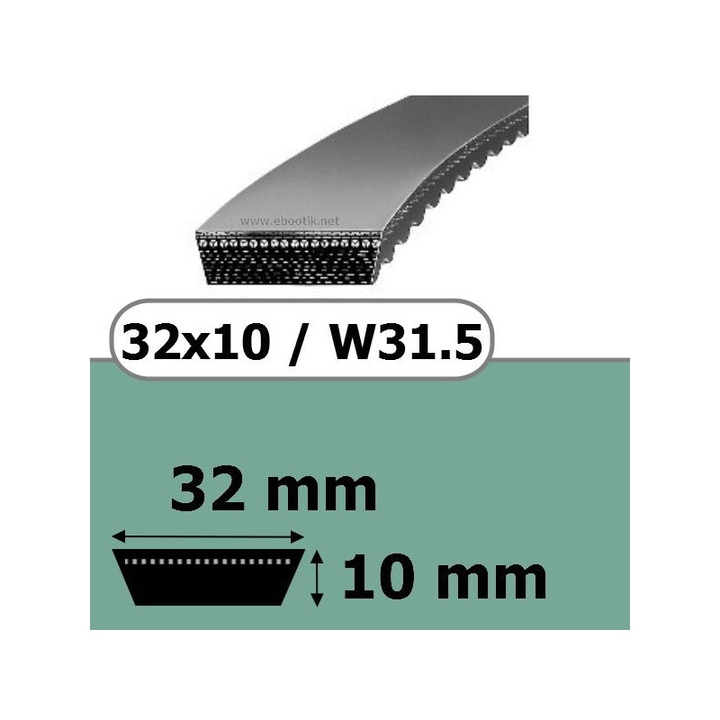 32x10x790 ou 840W31.5