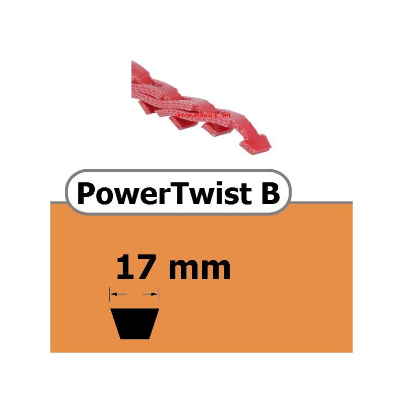 POWER TWIST B 17 x 11 mm