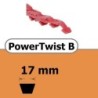 POWER TWIST B 17 x 11 mm
