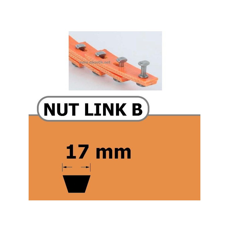 NUT LINK B 17 x 11 mm NUT LINK B 17 x 11 mm
