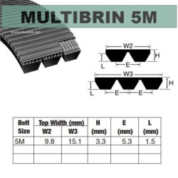 5M580x2 Brins PU