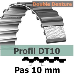 1010T10/10 mm PU (acier) DD